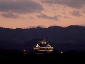 福知山城ライトアップ