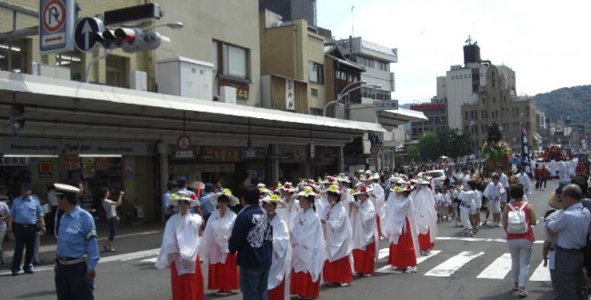祇園祭花傘巡行